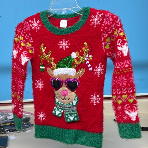 Holiday Time Christmas Sweater, Size XS (4-5), Worn Once, MAKE AN OFFER!!! - Picture 1 of 6